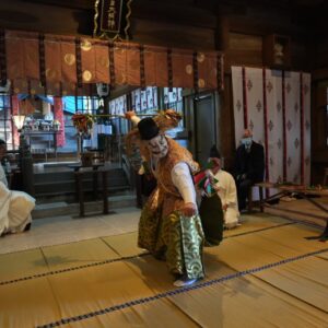 延岡神楽舞い初め