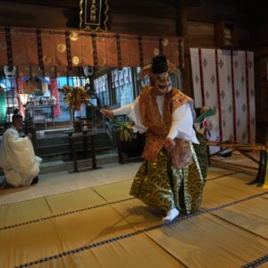 延岡神楽舞い初め