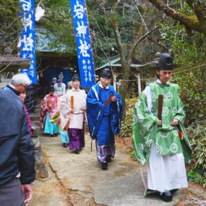 愛宕神社例祭参進
